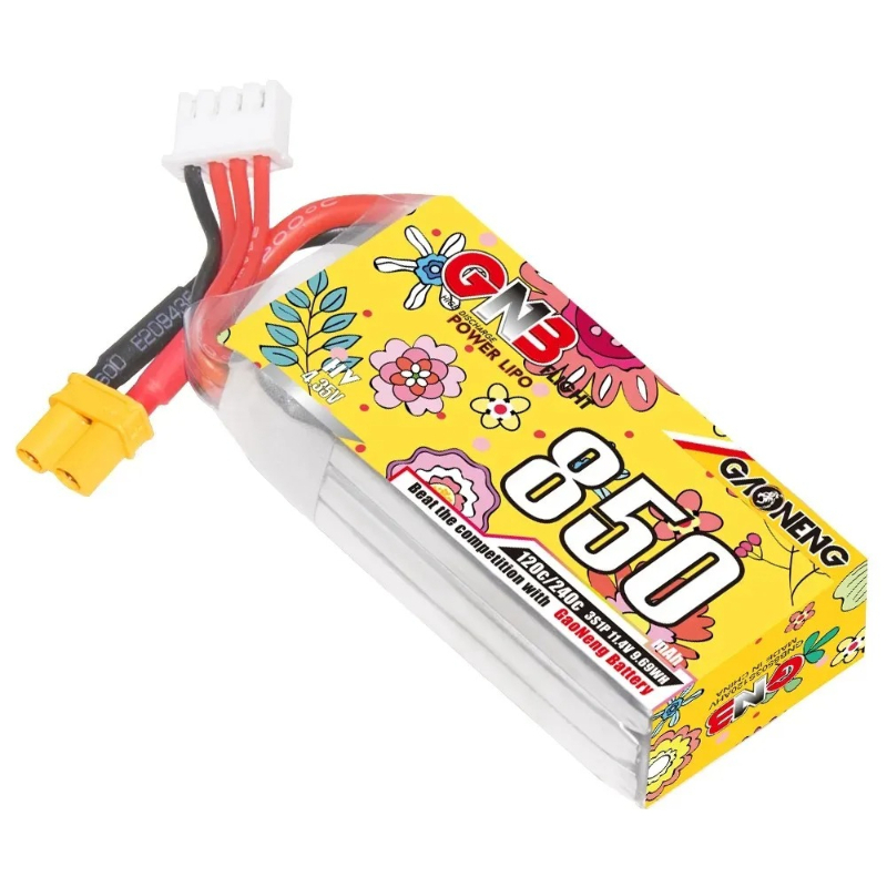 Drone Battery 3S - 1 ชิ้นใหม่ GNB LiHV 3S 11.4V