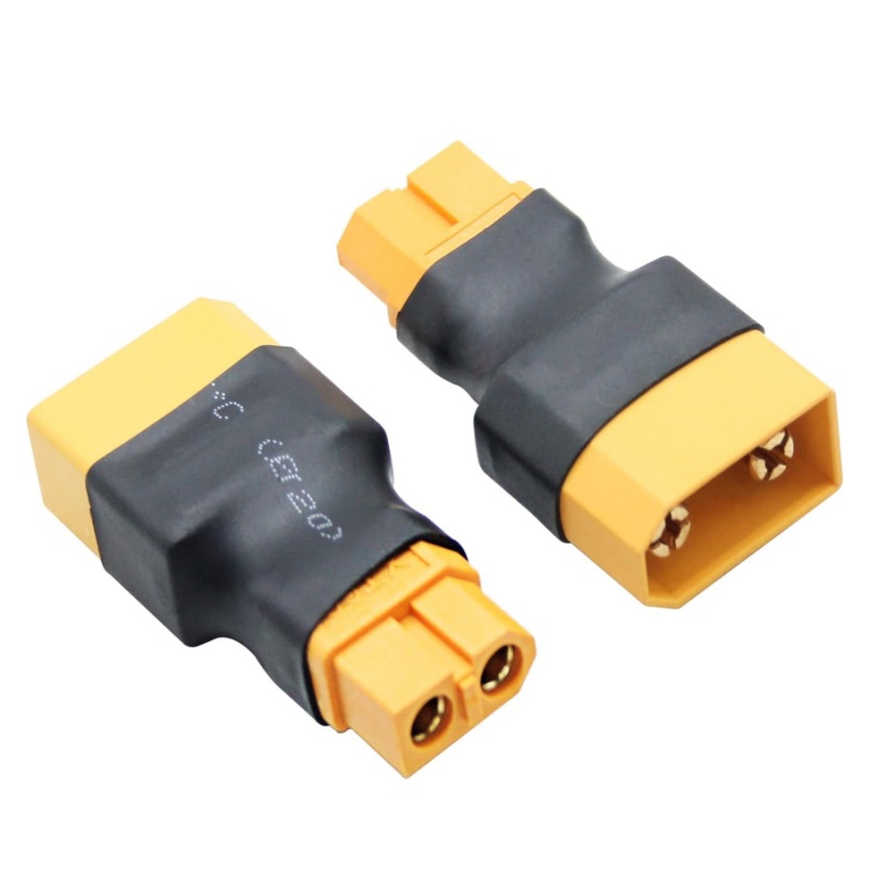 Drone Battery Charger - 2 ชิ้น/ชุด อะแดปเตอร์แปลงปลั๊ก XT90 ตัวผู้-ตัวเมีย เป็น