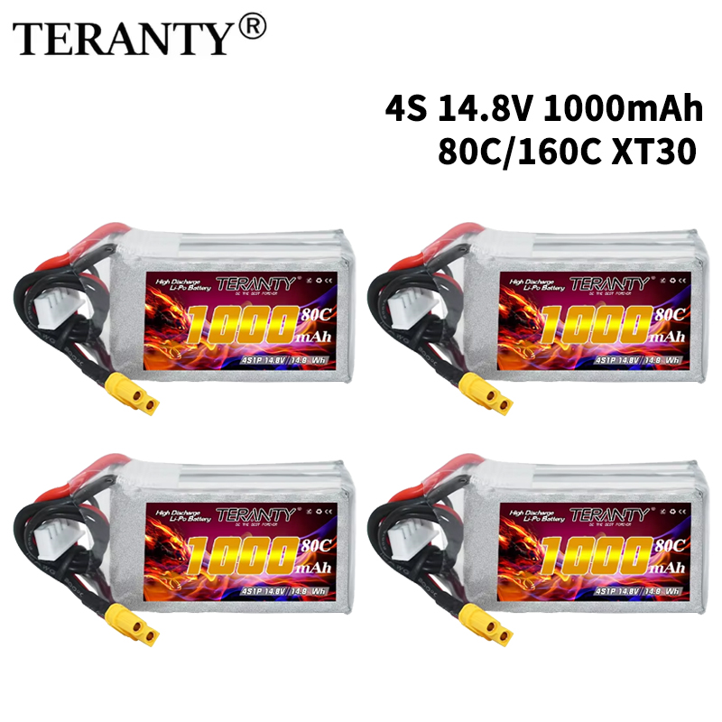 TERANTY 4S 1000mAh 14.8V 80C/1 - Drone Battery Plate บทวิจารณ์และราคา