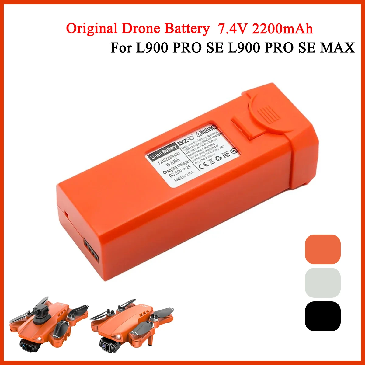 แบตเตอรี่ L900 Pro SE MAX โดรน - Drone Battery Li-Ion บทวิจารณ์และราคา
