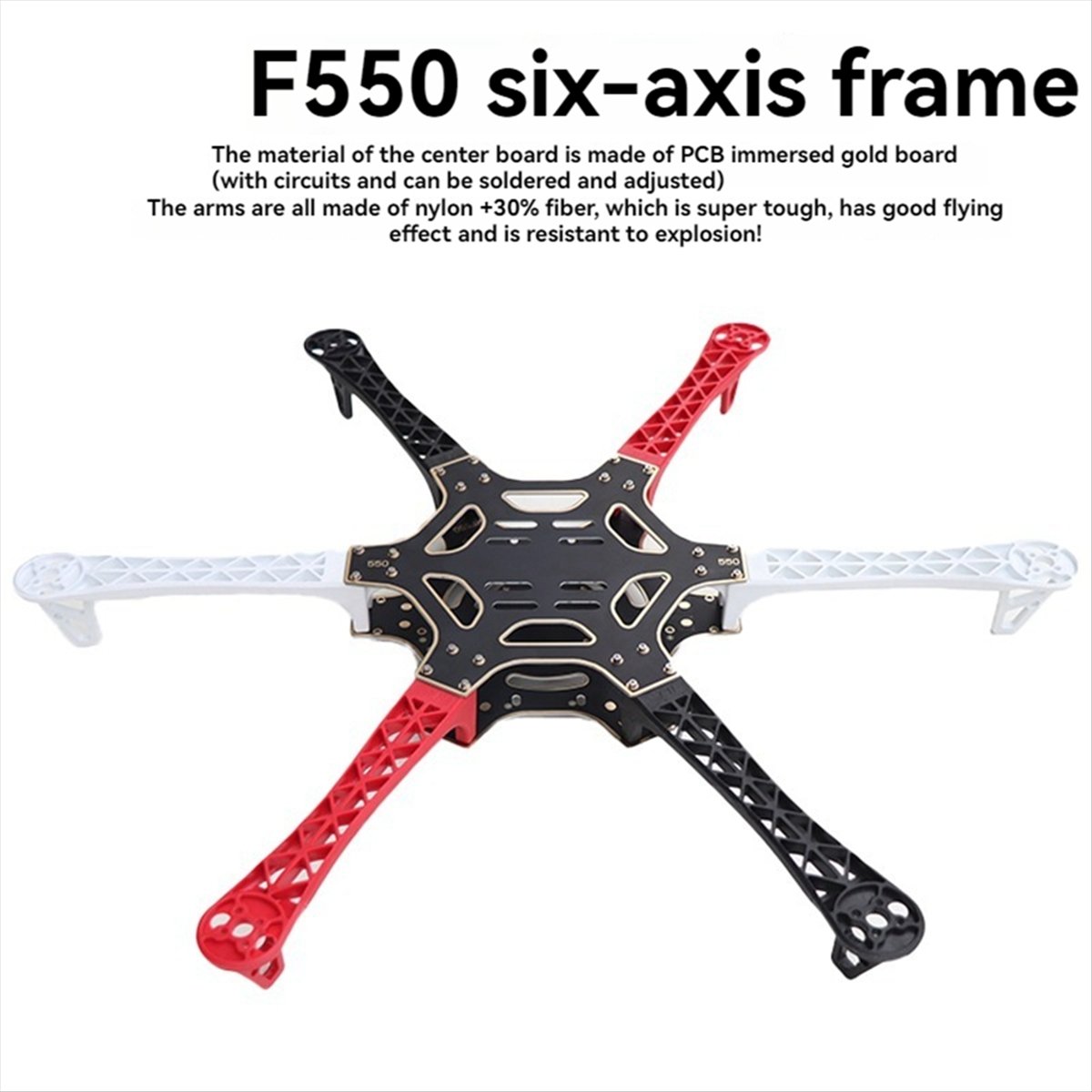 N86R FPV F550 Hexa Frame Arm H - Drone Battery Plate บทวิจารณ์และราคา