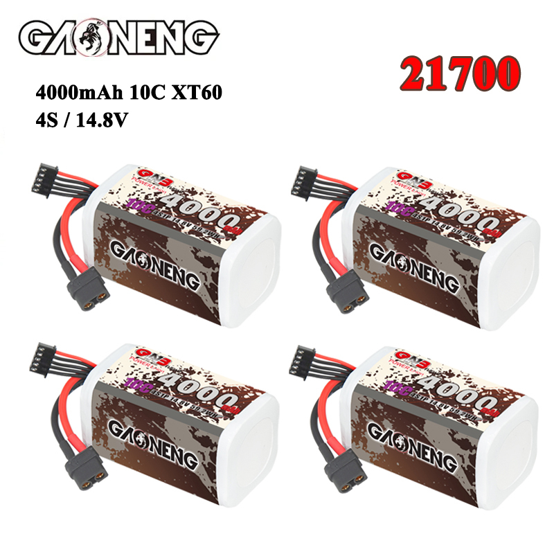 GNB 4000mAh 4S 14.8V 10C 20C พ - Drone Battery Connector บทวิจารณ์และราคา