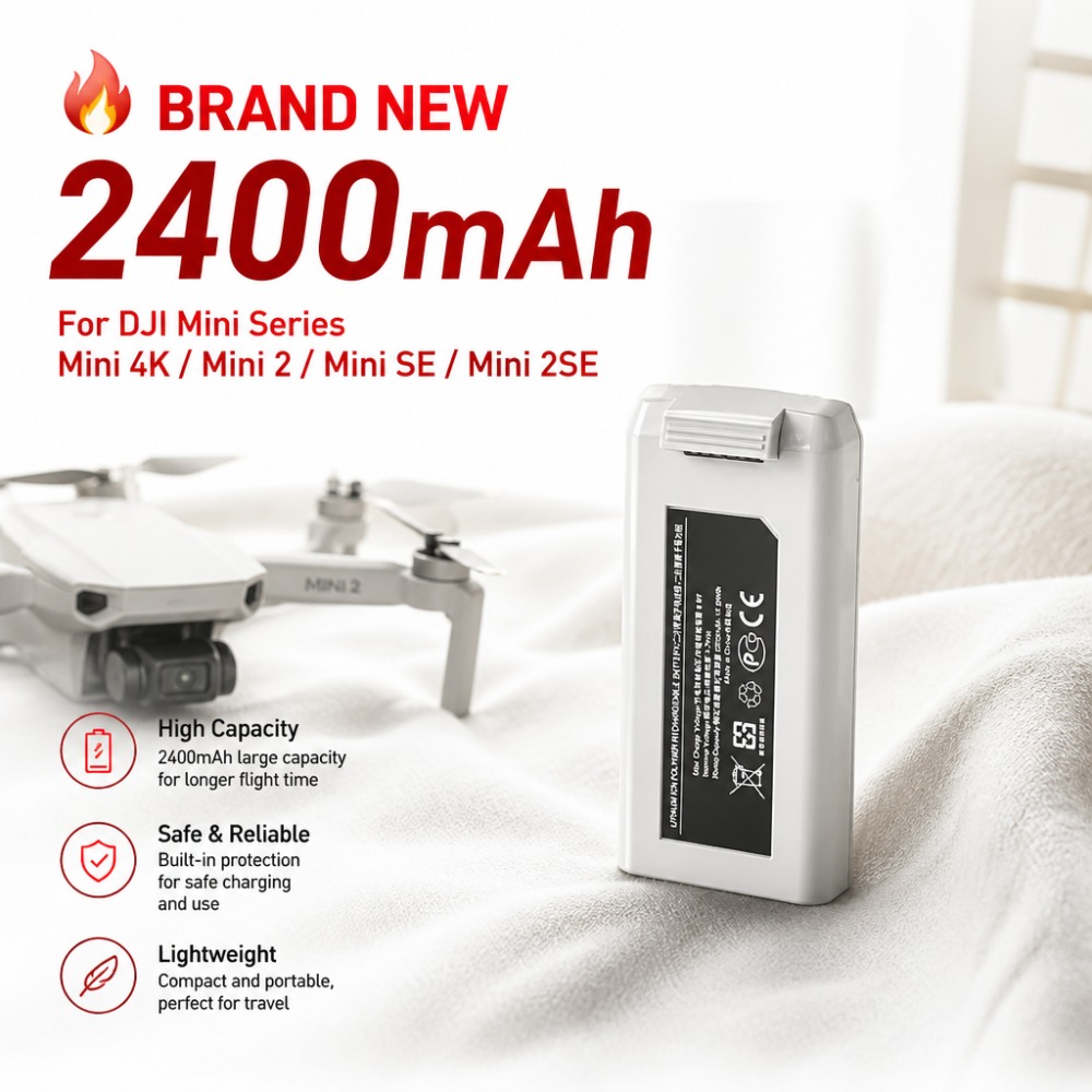 แบตเตอรี่ 2400mAh สำหรับ DJI M - Drone Battery Smart บทวิจารณ์และราคา
