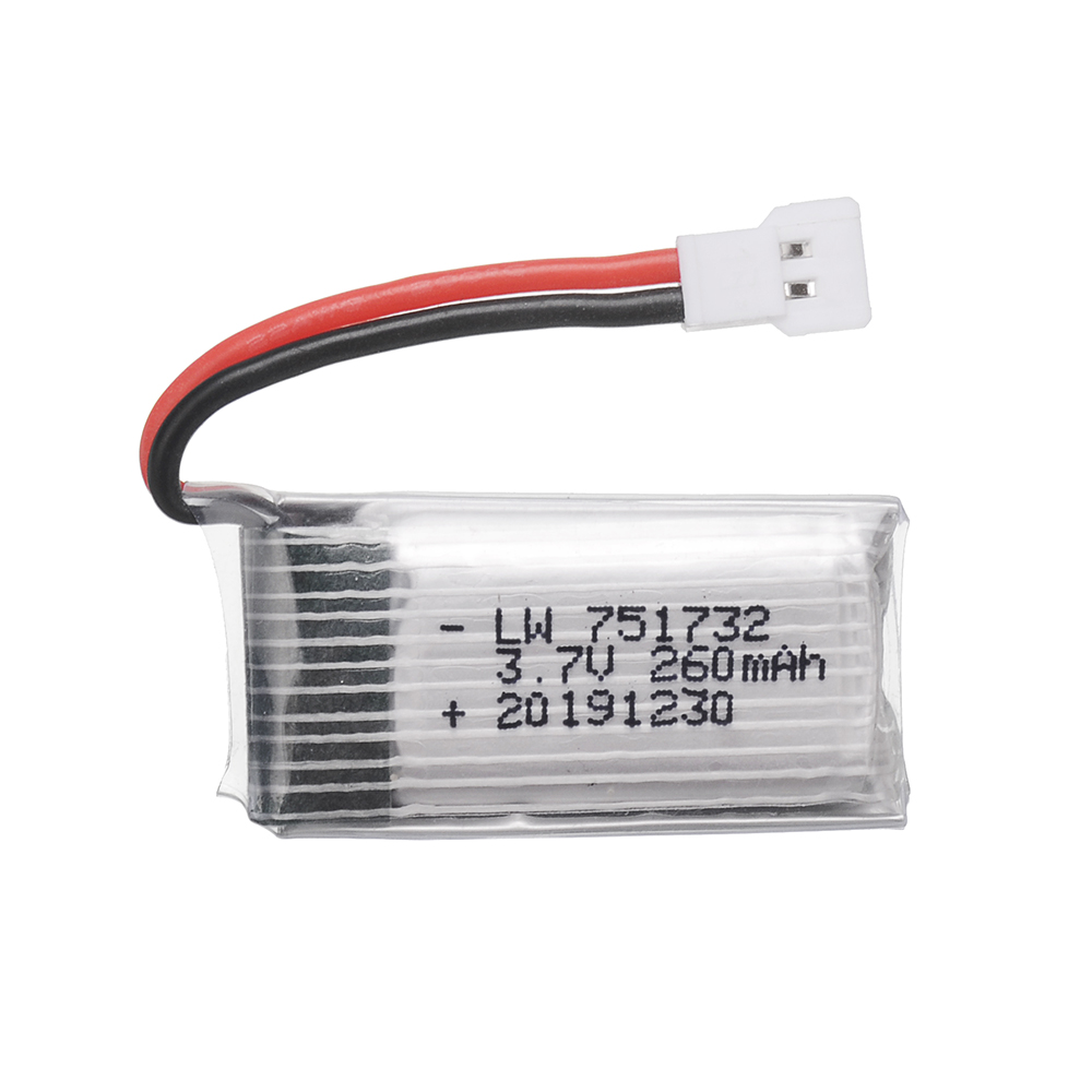แบตเตอรี่ลิโพ 3.7V 260mAH พร้อ - Eachine Drone E010 บทวิจารณ์และราคา
